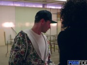 Ebony Babe Misty Stone Pounded by White Dick 6/16