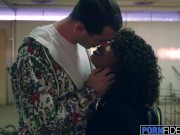 Ebony Babe Misty Stone Pounded by White Dick 7/16