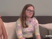 Ersties - Mädels-Tag zu viert mit intimen Details und einer heißen Orgie 10/16