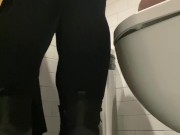 Lesbian MISTRESS FUCKS HARD Straight Girl in PUBLIC TOILET 5/16