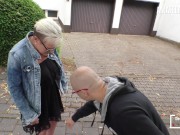 German Granny Judith Has Her Pussy Sprayed With Cum After Hardcore Fuck - AMATEUR EURO 2/16
