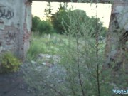 Public Agent Pretty ginger haired waitress loves outdoor sex 6/16