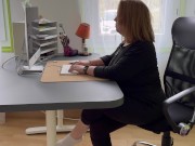 My boss wants a blowjob: I get a salary increase 1/16