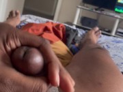 Growling Huge Cumshot