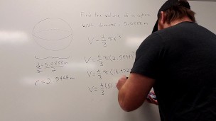 Buff Teacher 69s and Eats His Creampie at the End