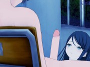 Ichika Hoshino and I have intense sex in the classroom at night. - Project SEKAI Hentai 1/16