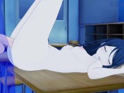 Ichika Hoshino and I have intense sex in the classroom at night. - Project SEKAI Hentai 15/16