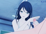 Ichika Hoshino and I have intense sex in the classroom at night. - Project SEKAI Hentai 2/16