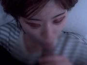 顔面騎乗になってもちんぽを頬張るエロ彼女♡ cum in mouth blowjob 5/16