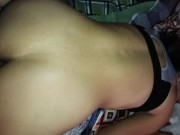 mi Latina Sudando y guardando leche