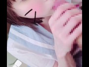 【水色セーラーワンピ02】臨海学校に来ていた女の子を時間をかけて口説き落としてフェラから処女まんこに挿入 7/16