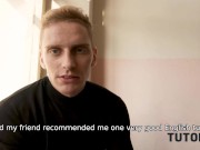 TUTOR4K. Teacher with big boobs calms down when gets stud's cock 2/16