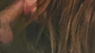 PERFECT TITS GIRL GIVES PERFECT BLOWJOB AND GETS A ROUGH FUCK IN PERFECT WET PUSSY