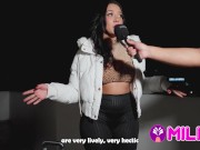 ¡Vine al Perú a follar pingas peruanas! Entrevistando a una bella y culona brasileña. 2/16