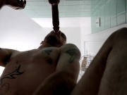 Straight guy goes full gay on a huge cock 5/16