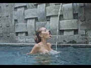 Sanktor - STRIPTEASE MASTURBATION NEAR THE SWIMMING POOL 13/16