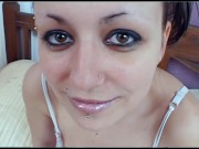 In bed with hot french babe Krystal Wallas and her amazing sweet round ass and fucking her 2/16