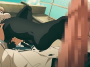 A Blonde Gives Me a Footjob and Wants Me to Doggystyle Fuck Her 2/16