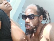 SUCKING PRETTY SOFT TITTIES IN THE AIR B&B BY THE WINDOW SO EVERYBODY CAN SEE!!!!!!!!!! 12/16