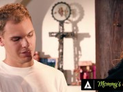 MOMMY'S BOY - Pervert Stepbrothers Hard Tag Team Their Secretive Stripper Stepmom Lauren Phillips 3/16