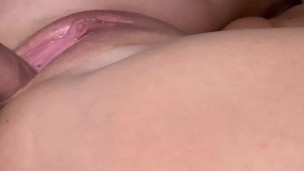 Close Up Perfect Pussy Fuck And Huge Load On Stomach