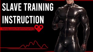ANAL INSTRUCTION /// SLAVE TRAINING JOI // ASMR