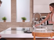 Gorgeous BFFs Shalina Devine And Alyssa Reece Share Cock During No Holes Barred Threesome 1/16