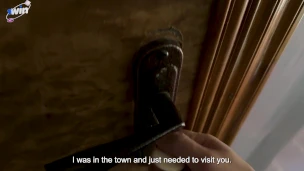 Stepmom got stuck in the dishwasher, I decided to fuck her
