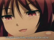 Redhead with Big Tits Loves to do Ahegao Face and Threesome Fucking 10/16