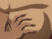 Redhead with Big Tits Loves to do Ahegao Face and Threesome Fucking 9/16