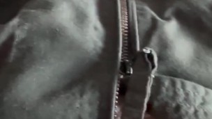 Jerking off in the office in a fightsuit using lotion on my throbbing cock!