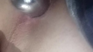 Spinning and shoving my butt plug in and out-of my femboy ass