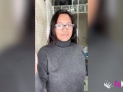 Chubby Latin babe Lana Villafuerte enjoys a dirty sex session with a big dick 7/16