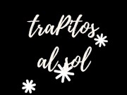 probando lenceria para navidad y maquillaje de reno