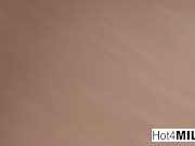 Blonde MILF has a threesome at the park 15/16