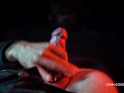 ERECTION timelapse from soft to HARD until orgasm - CLOSE UP - Cock Ring 10/16