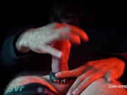 ERECTION timelapse from soft to HARD until orgasm - CLOSE UP - Cock Ring 13/16