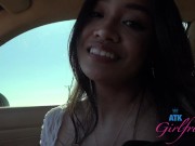 GFE ride with horny Jade Kimiko pussy touched and blowjob 8/16