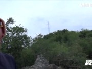 Paola M. Is In For Some Hot Fuck Outside With Lover - AMATEUR EURO 2/16