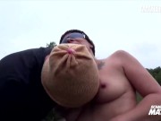 Paola M. Is In For Some Hot Fuck Outside With Lover - AMATEUR EURO 4/16