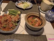 Skinny Asian whore lets a foreigner fill her up with a warm load of jizz 2/16