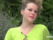 Ersties - Sonniges Solo mit der schwangeren Helena im Garten 7/16