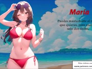 JOI Triple - 3 amigas quieren masturbarte por turnos. En español.