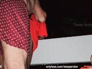 Dry Humping My Step Sis on the BALCONY after Making Her SQUIRT 15/16