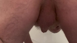 Prepping straight male ass for when wife finally pegs me