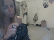 me being me at baby daddys as roomie 7/16