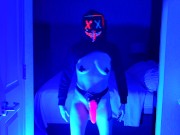 SARAH LACE gets her pussy dominated by the PURGER 6/16