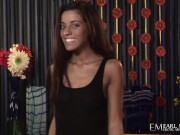 Gorgeous Reagan Manx Strips Off & Masturbates During Solo Clip! 2/16