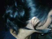 Princess with beautiful eyes with open mouth SPIDER gag take my cum in public 6/16