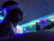 Nosso Natal Sexy esporrada de presente: Boquete babado gozada 13/16